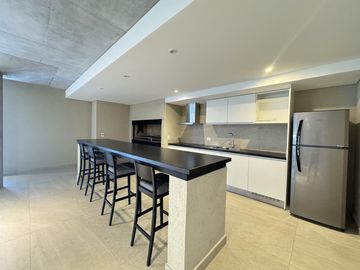 Venta - Departamento de dos dormitorios con balcón y amenities en Condominios Bagua, Funes