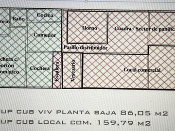 ¡Casa de cuatro ambientes en Planta alta + Local comercial y vivienda c/ Garage en Venta!