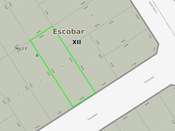 Casa en venta, Cervantes N°242, Escobar