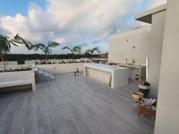 PENTHOUSE CON ROOFTOP, JACUZZI CON VISTA PANORAMICA, PRECIO PRE VENTA, LAGUNA DE BACALAR