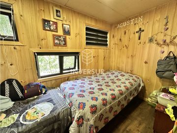 HERMOSA PARCELA CON ORILLA DE RIO Y 2 CASAS A 30 MIN DE VALDIVIA