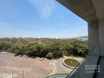 Departamento en Renta en Plaza Antigua II con terraza y espectacular vista