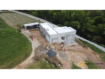 VENTA HERMOSA CASA CAMPESTRE EN CONSTRUCCION - VIA ALCALA