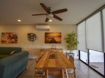Casa de 4 Rec. Amueblada en Privada Palta en Cholul, Mérida Yucatán.