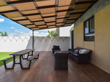 Casa de 4 Rec. Amueblada en Privada Palta en Cholul, Mérida Yucatán.