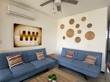 Renta departamento amueblado, Corazón de Tierra, Temozon, Mérida