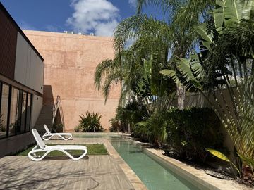 Renta departamento amueblado, Corazón de Tierra, Temozon, Mérida