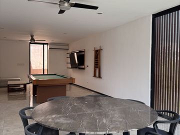 Renta departamento amueblado, Corazón de Tierra, Temozon, Mérida