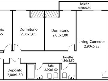Venta Departamento Caballito 4/5 ambientes