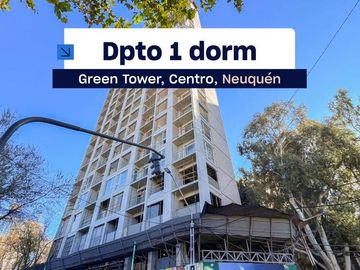 Dpto 1 dorm en venta Green Tower - Centro Neuquén