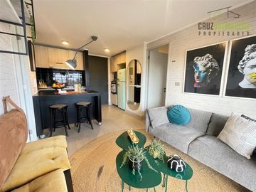 Departamento en Venta en LO OVALLE / METRO LO OVALLE