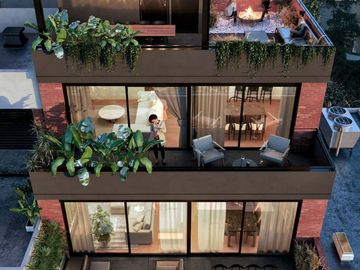 2 AMBIENTES CON BALCON 63 m2  EN PALERMO CHICO