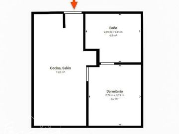 Departamento en Venta en Venecia con Av. Independencia