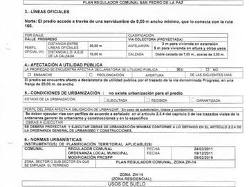 Terreno Construccion en Venta en camino a Coronel