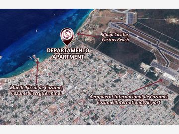 Departamento en Venta en Cozumel Centro