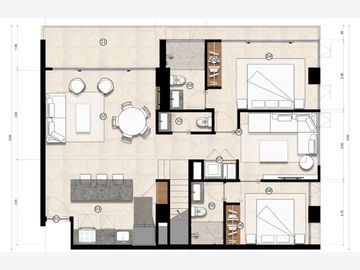 Departamento en Venta en Campestre