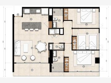 Departamento en Venta en Campestre