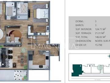 Departamento en Venta en A pasos de sport frances y estadio croata