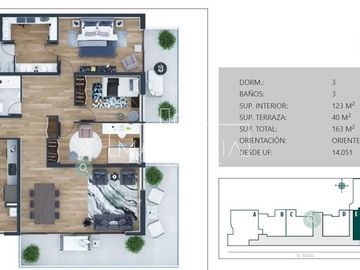 Departamento en Venta en A pasos de sport frances y estadio croata