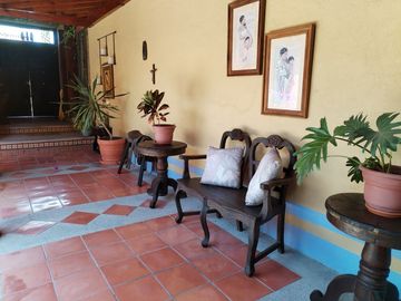 Casa en Club Campestre de un piso estilo hacienda mexicana