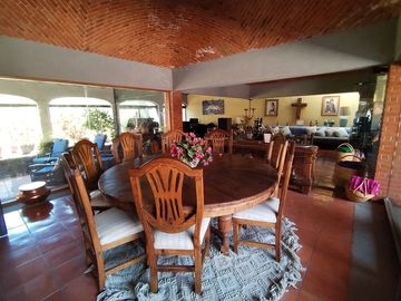 Casa en Club Campestre de un piso estilo hacienda mexicana