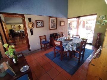 Casa en Club Campestre de un piso estilo hacienda mexicana