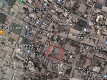 SE VENDE TERRENO DE 700m2 EN CIRUELOS - SAN JUAN DE LURIGANCHO
