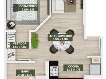 VENTA| DEPARTAMENTO 1 dorm. Ubicado en barrio NUEVA CÓRDOBA