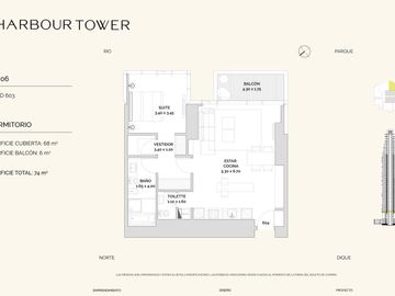 Departamento en  VENTA en Puerto Madero