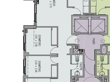 Departamento en venta - 3 Dormitorios 2 Baños - 69Mts2 - San Miguel