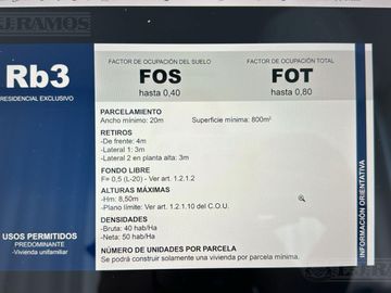 EXCELENTE LOTE DE 2009 M2 EN LOMAS JOCKEY
