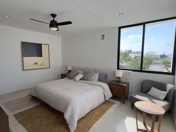 Casa en venta Nueva en privada, Amueblada y equipada en Conkal Yucatán