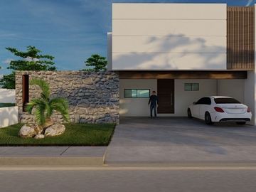 Casa en preventa en privada Bosques de Conkal Yucatán.