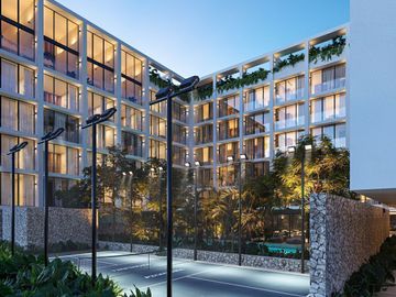 Departamento(Roya Loft) en Venta en Ziba Apartment en Temozón Norte