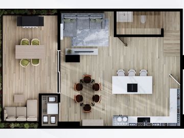 Departamento en Preventa en Santa Catarina