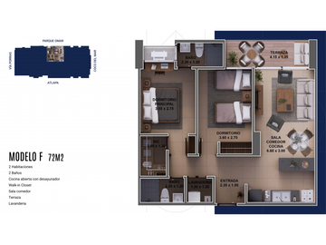 Apartamento Calle 78 San Francisco