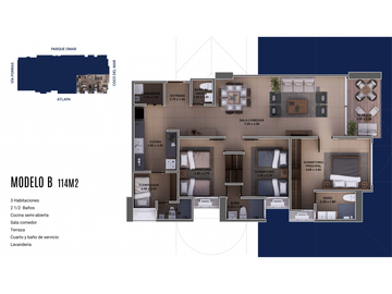 Apartamento Calle 78 San Francisco