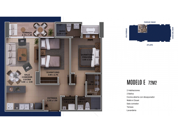 Apartamento Calle 78 San Francisco