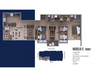 Apartamento Calle 78 San Francisco