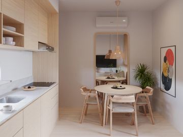 Departamento 1 recámara en Playa del Carmen 37m2