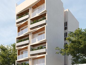 Departamento 1 recámara en Playa del Carmen 37m2