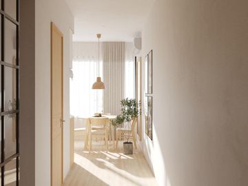 Departamento 1 recámara en Playa del Carmen 37m2