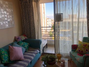 ACOGEDOR DEPTO 2D 1B EN SANTIAGO