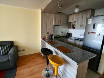 ACOGEDOR DEPTO 2D 1B EN SANTIAGO
