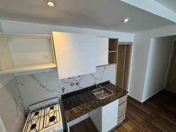 venta departamento estrenar tipo loft con patio enorme muy luminoso