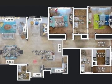 Departamento Nuevo Residencial Bau en Jilotzingo
