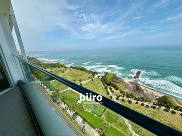 EXCLUSIVO DEPARTAMENTO EN ALQUILER AMOBLADO CON VISTA AL MAR EN MIRAFLORES