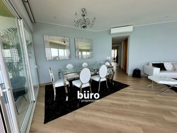 EXCLUSIVO DEPARTAMENTO EN ALQUILER AMOBLADO CON VISTA AL MAR EN MIRAFLORES