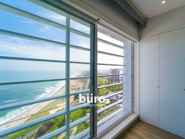 EXCLUSIVO DEPARTAMENTO EN ALQUILER AMOBLADO CON VISTA AL MAR EN MIRAFLORES