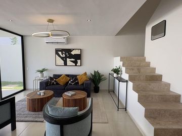 Casa de 3 recámaras en venta dentro de privada en Conkal